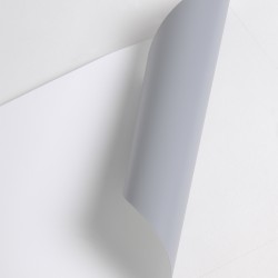 POP310ECOS - Opaque Film White/Grey Satin