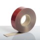 Reflexite 50m x 50mm Red Rigid ECE 104 Stripes