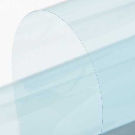 Clear heat-shield film