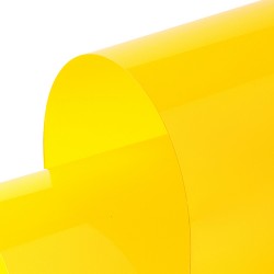 HEXFLARE01 - Transp PVC yellow tint headlt